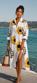 Loose Shirt sunflowers