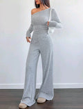 Set Asymmetrical Colour Gray Size M